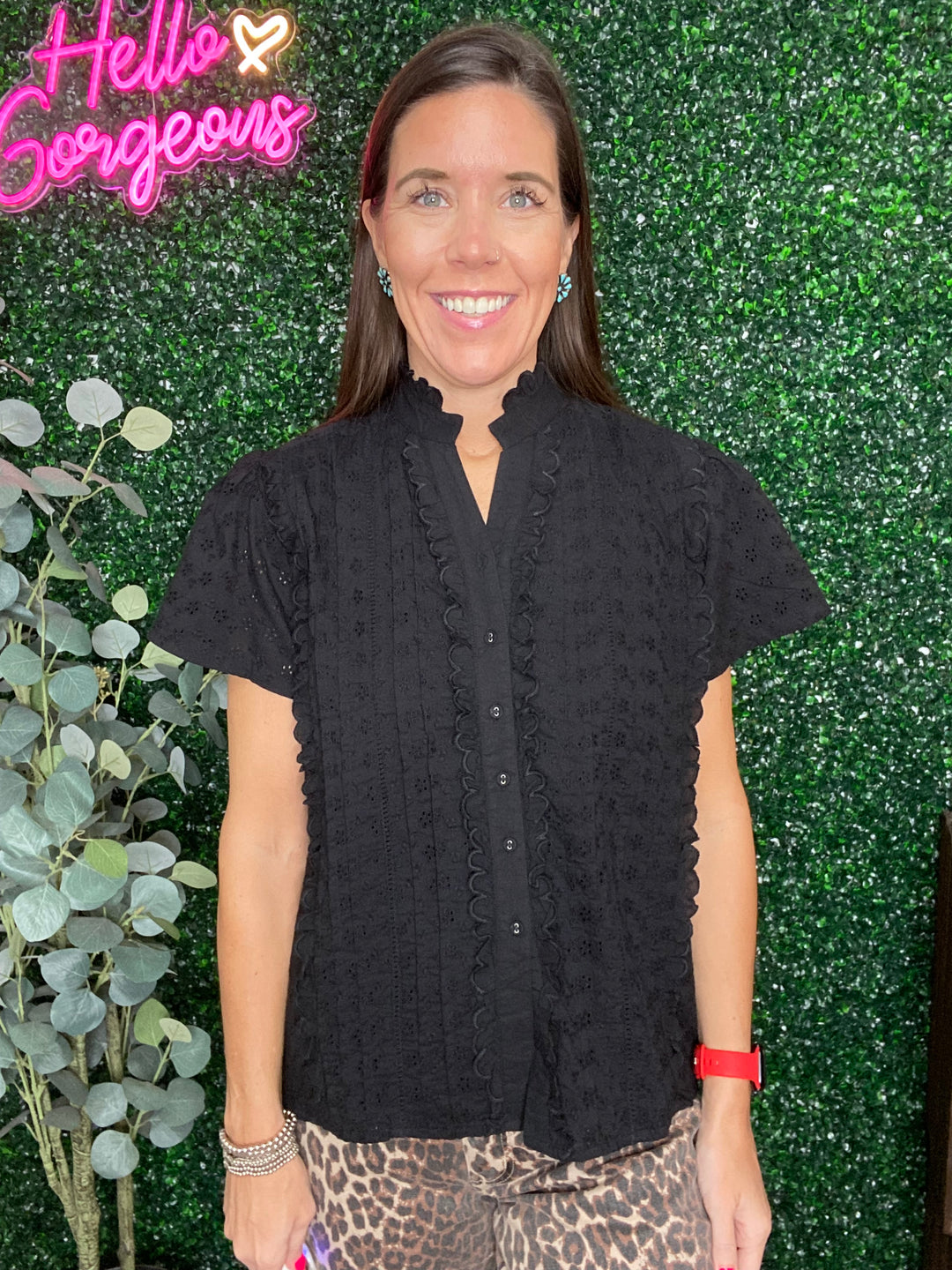 Lilly Top in Black