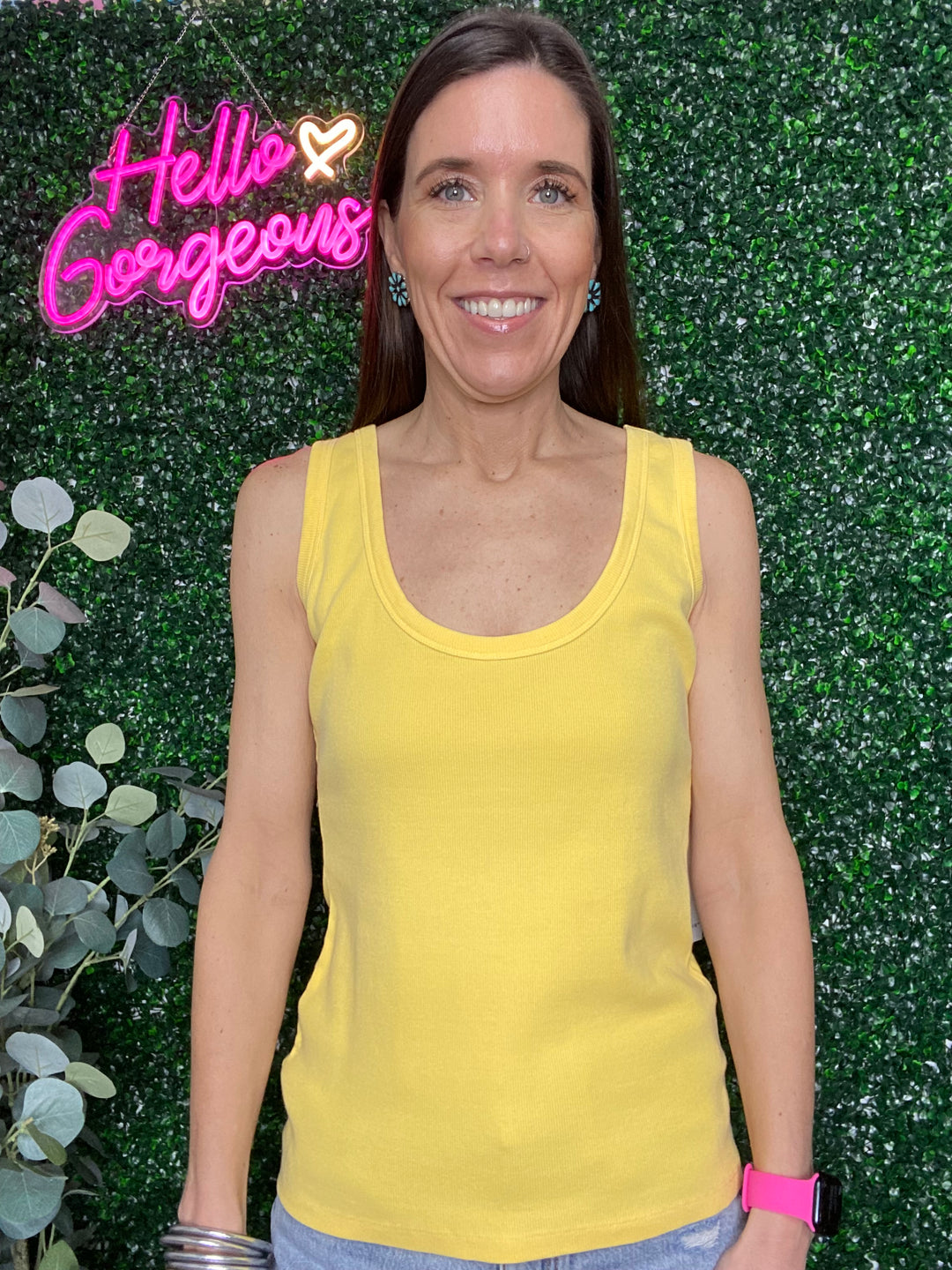 Paula Tank in Pineapple