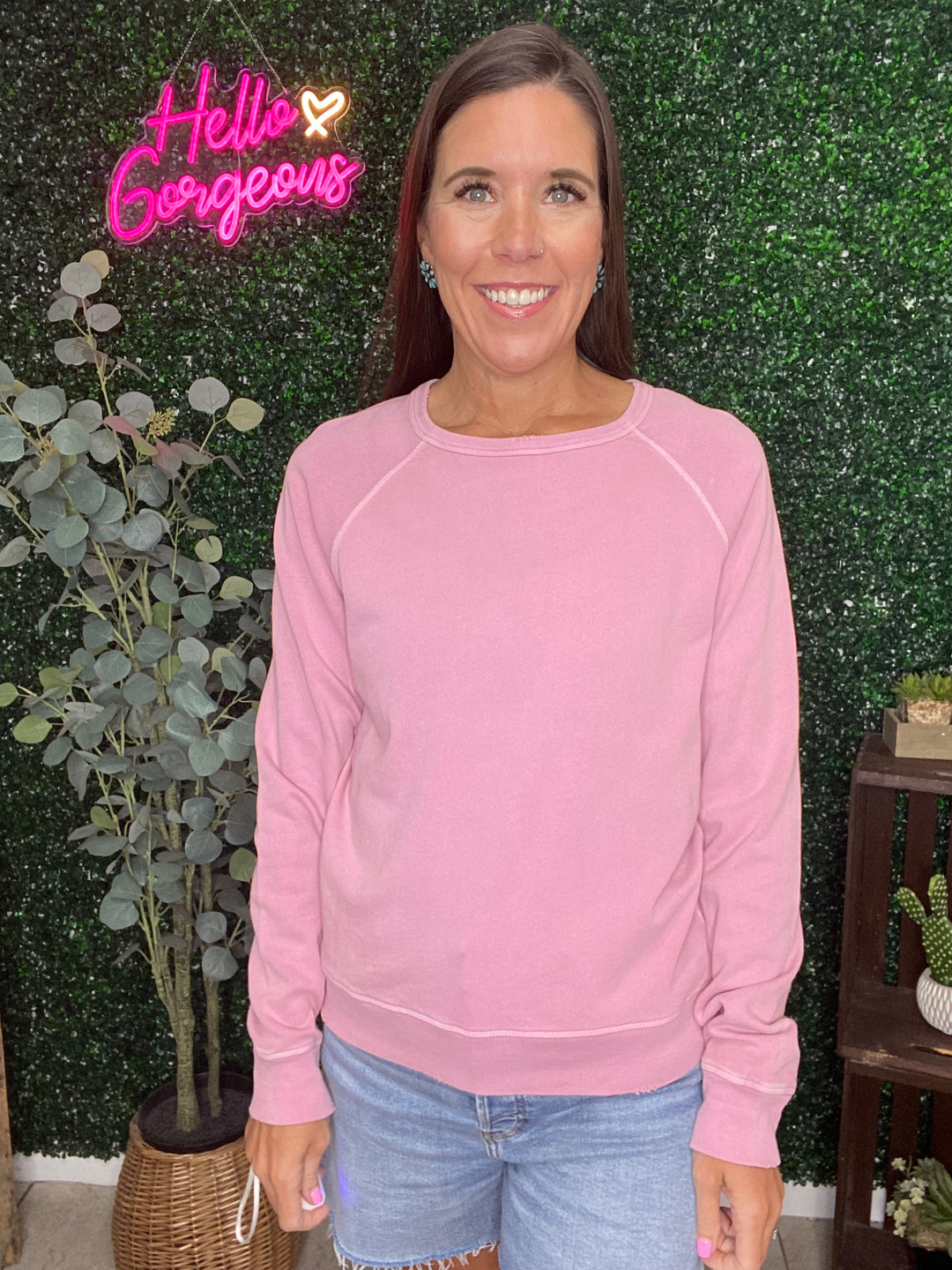 Lilja Top in Lilas