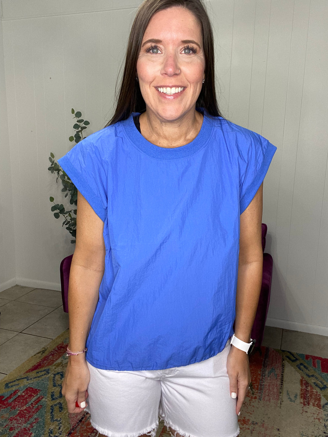 Tatum Top in Blue