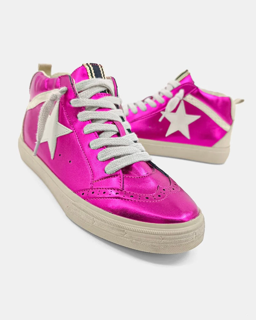 Paulina Bright Pink Sneaker