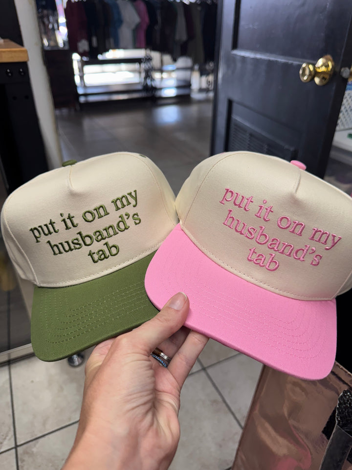 My Husband's Tab Hat