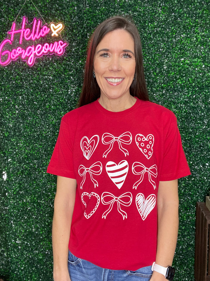 Bows & Hearts Tee
