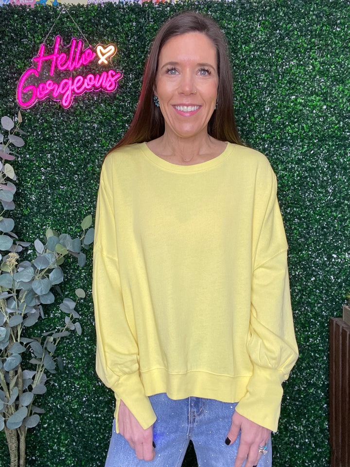 Trenton Top in Yellow