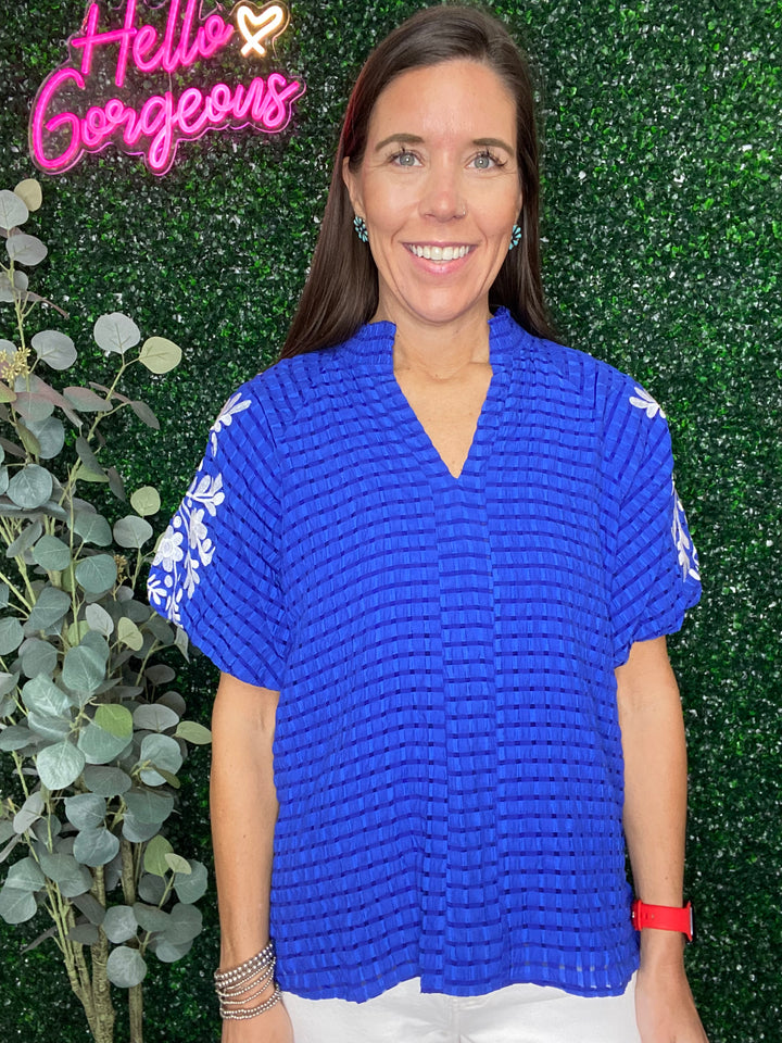 Havanah Top in Royal