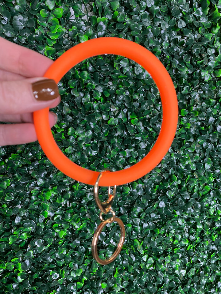 Soft Silicone Wrist Keychain