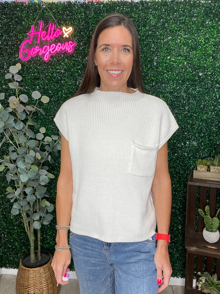 Hadley Top in Ivory