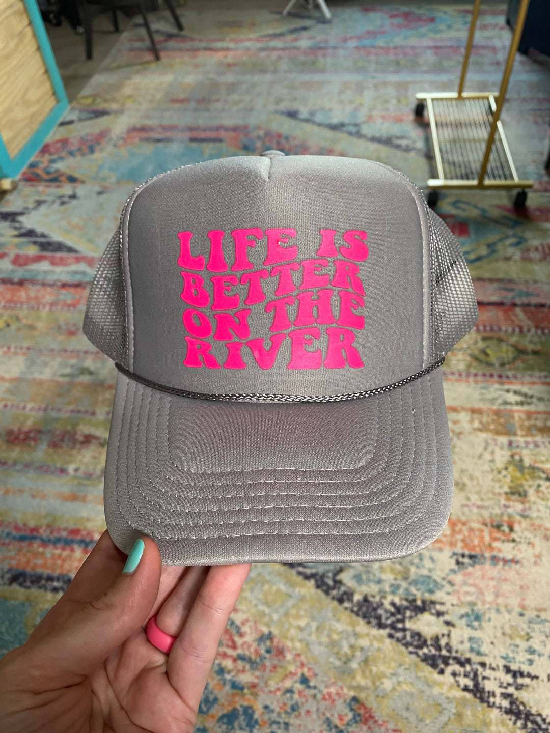 Better On The River Trucker Hat