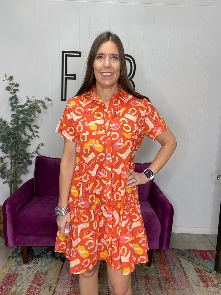 Boot Scootin Dress