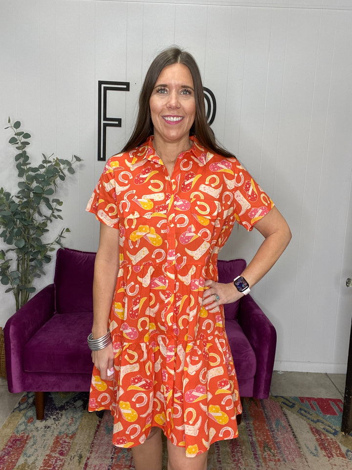 Boot Scootin Dress