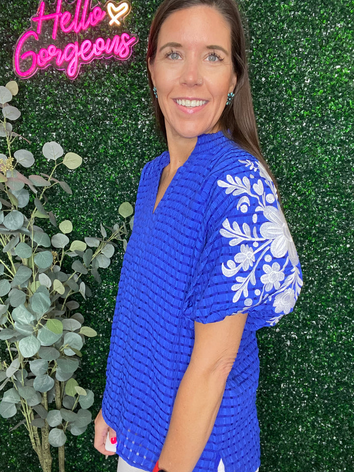 Havanah Top in Royal