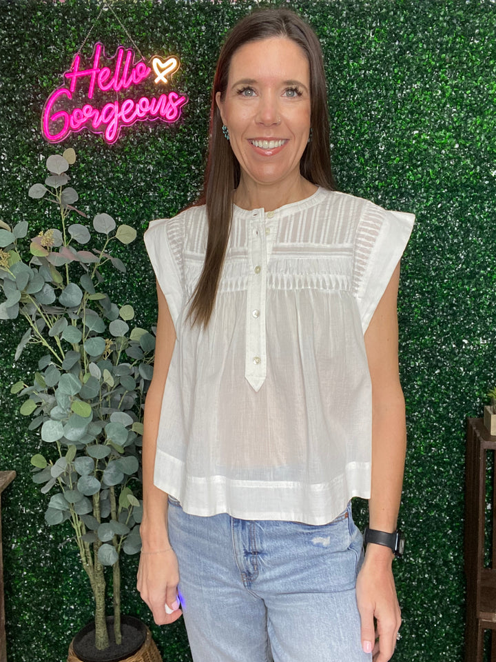 Shaya Top in White