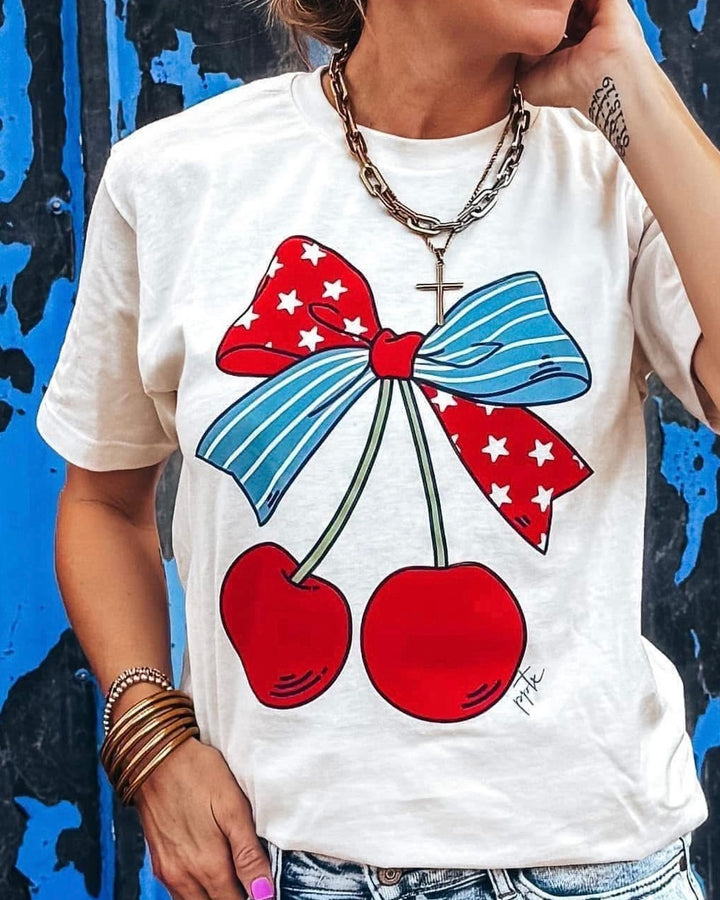American Cherry Tee