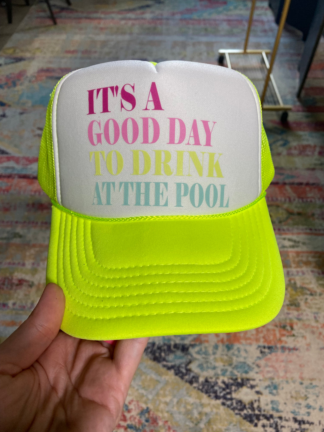 At The Pool Trucker Hat