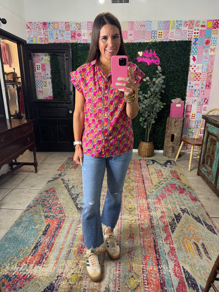 Shy Girl in Wide Awake Vintage