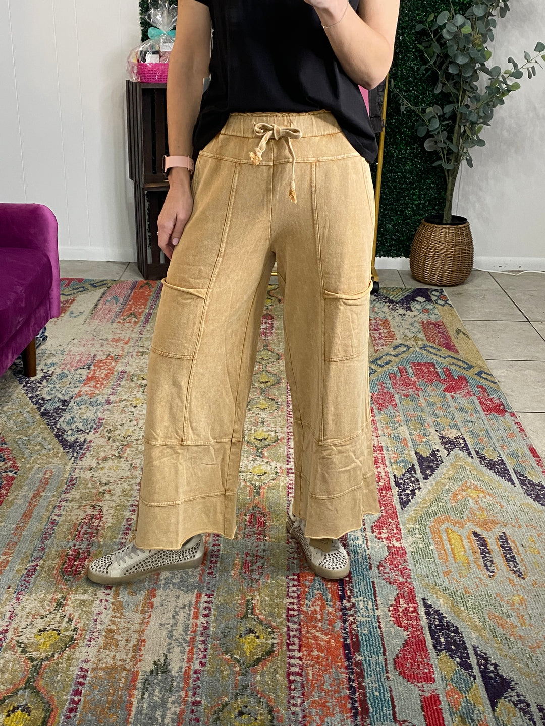 Molly Pants in Camel