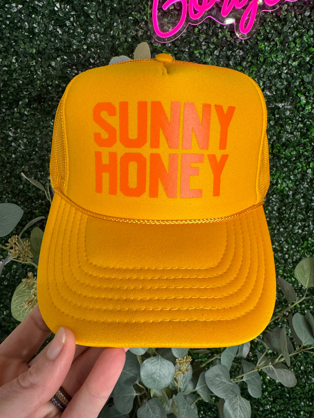 Sunny Honey Trucker Hat