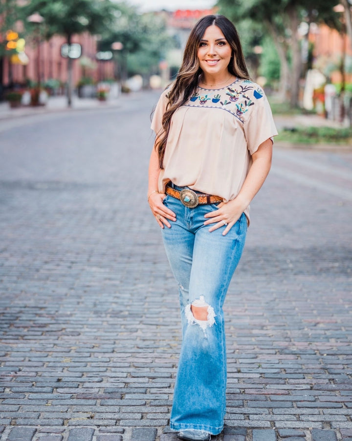 Carly Cactus Top