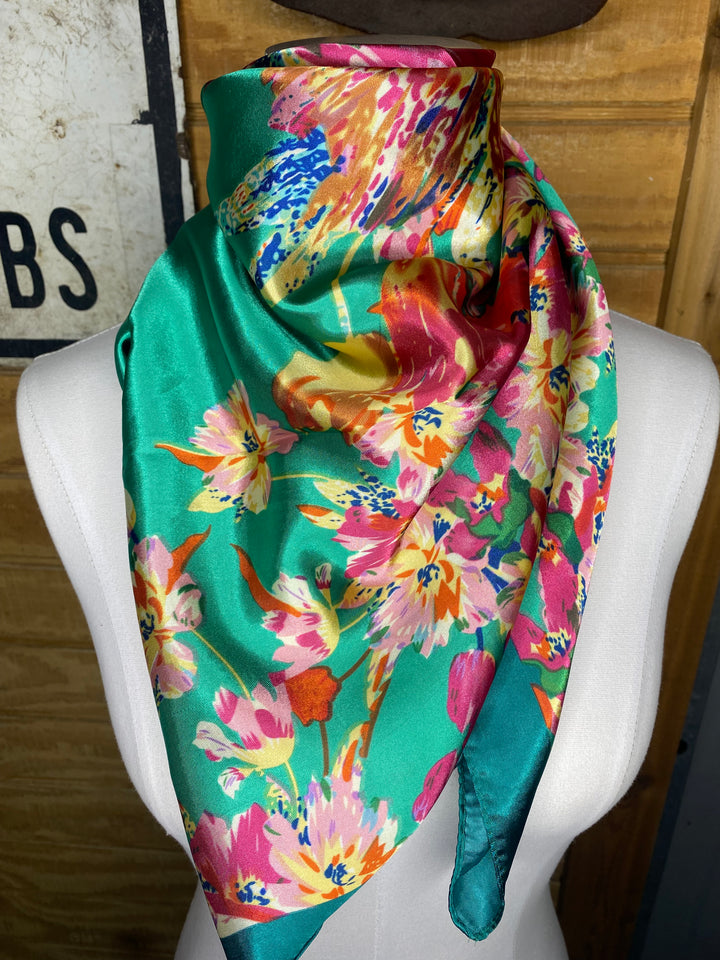 Happy Floral Wild Rag