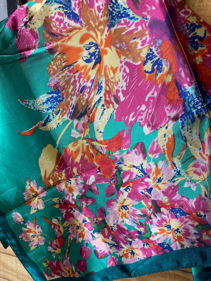 Happy Floral Wild Rag
