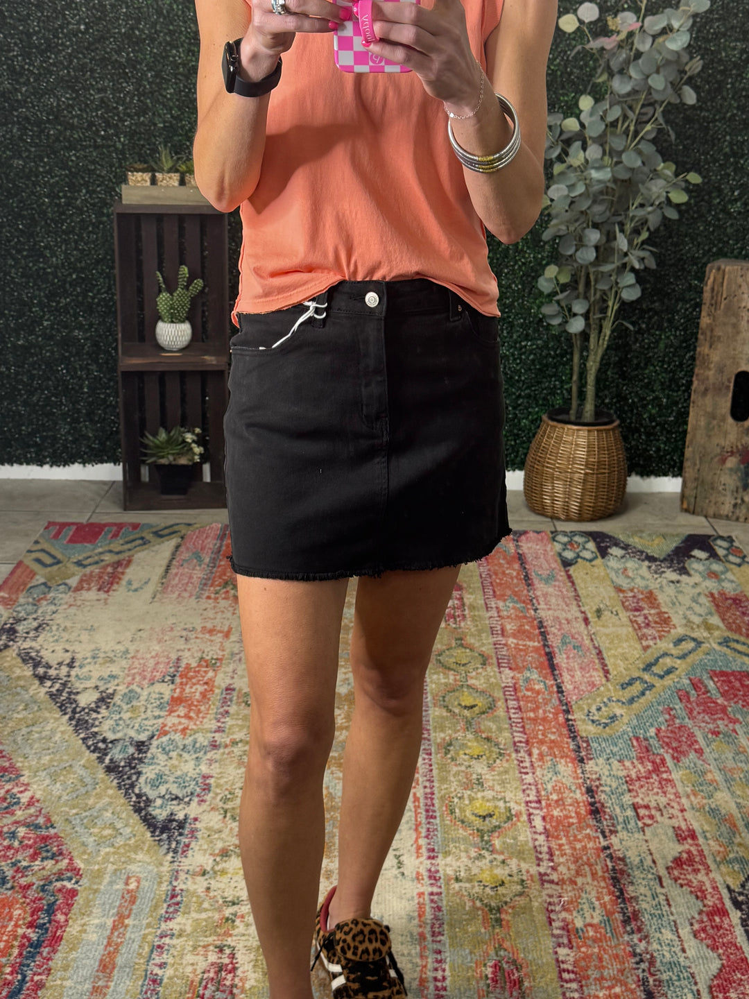 Tori Skirt in Black