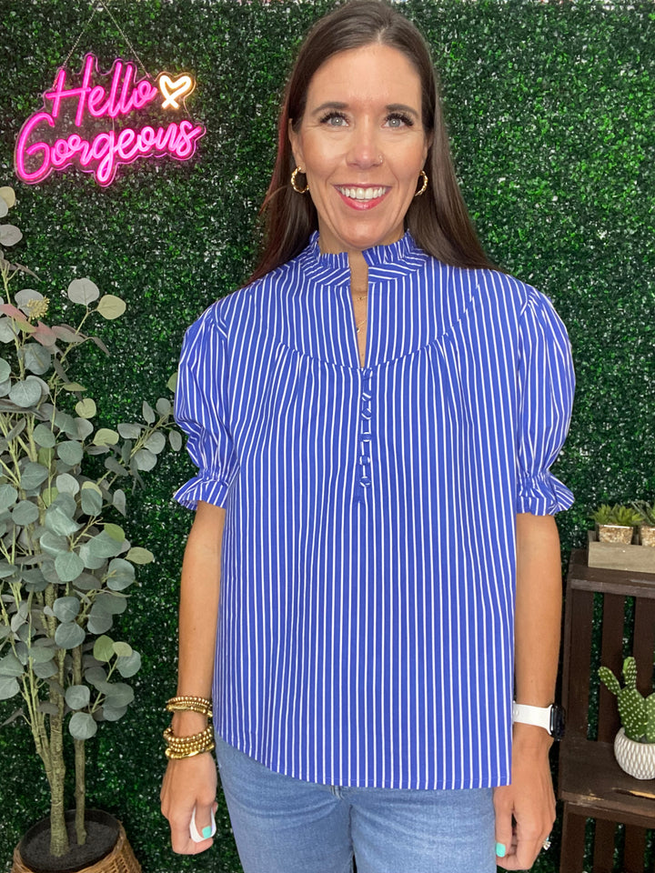 Lauren Stripe Top