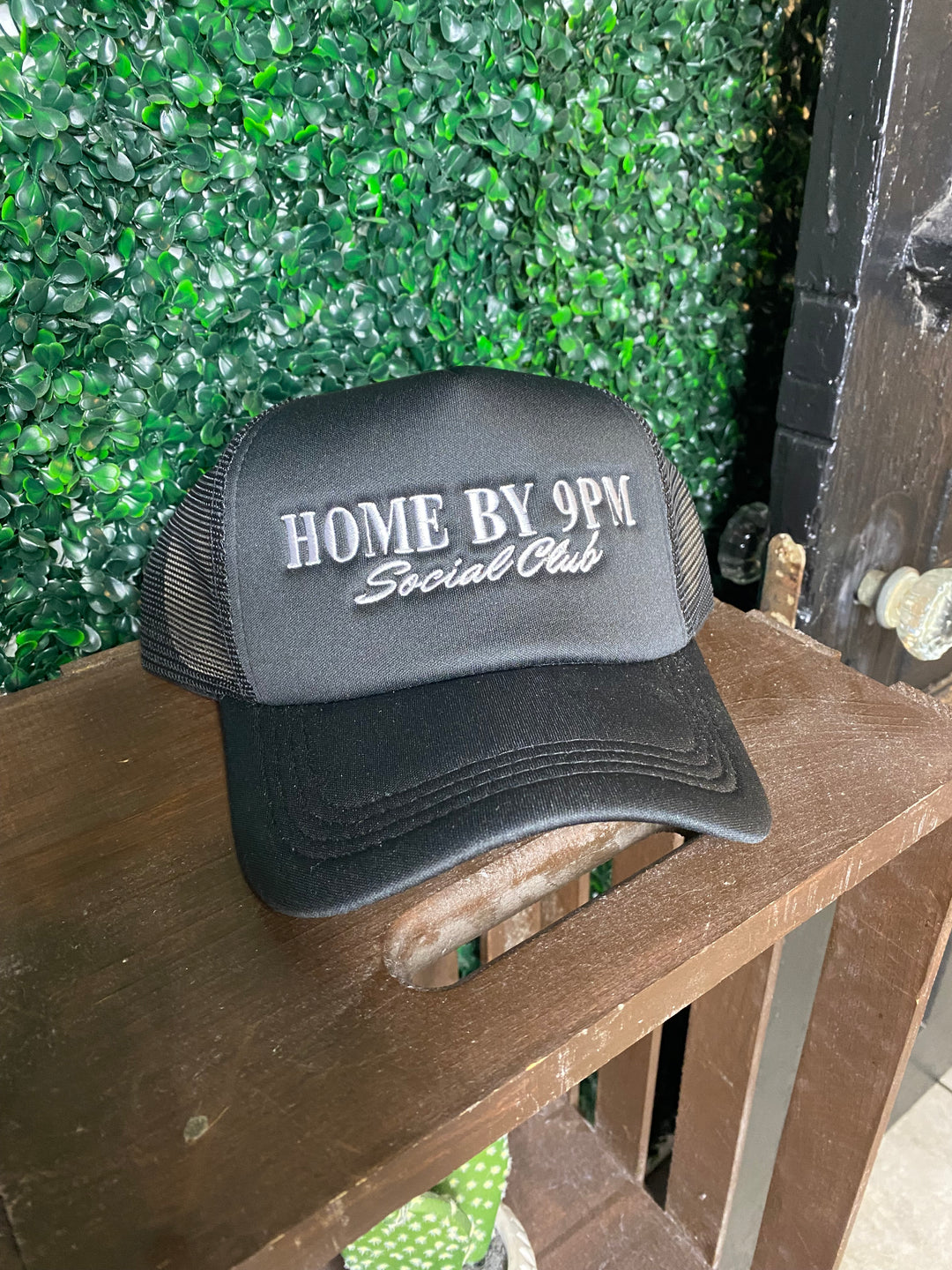 Home By 9 Trucker Hat