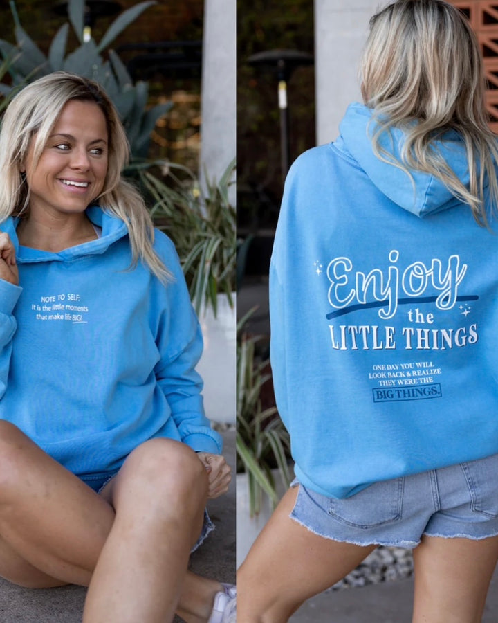 Enjoy The Little Things Oversized Hoodie