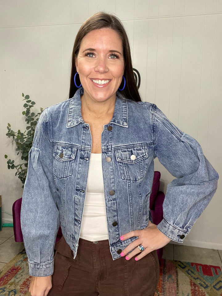 Amelia Jacket in Denim