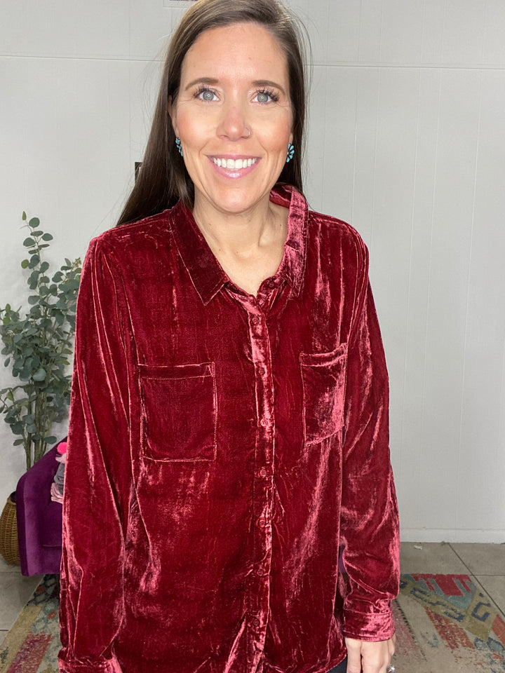 Wrenley Red Berry Top