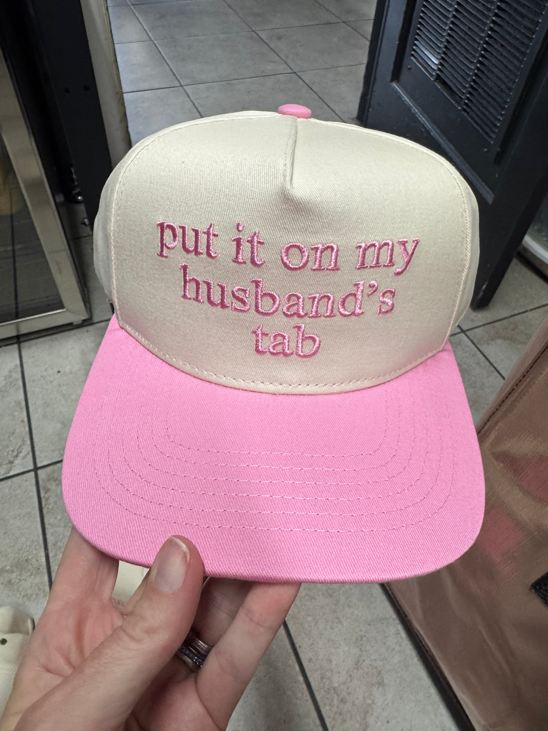 My Husband's Tab Hat