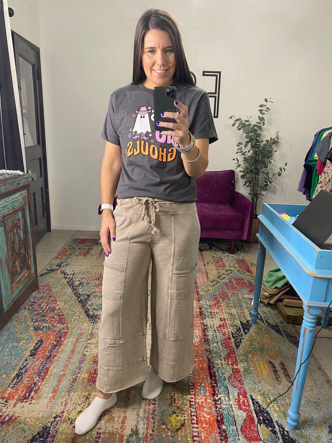 Molly Pants in Mushroom