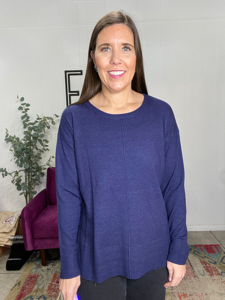 Shelby Sweater in Navy