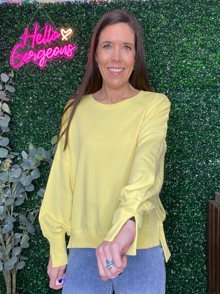Trenton Top in Yellow
