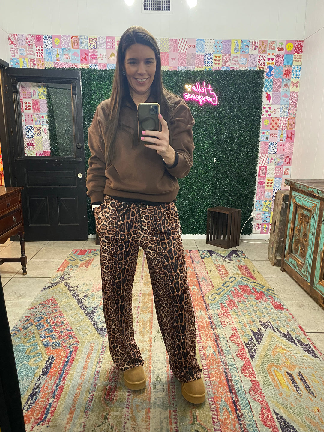 Willow Leopard Pants