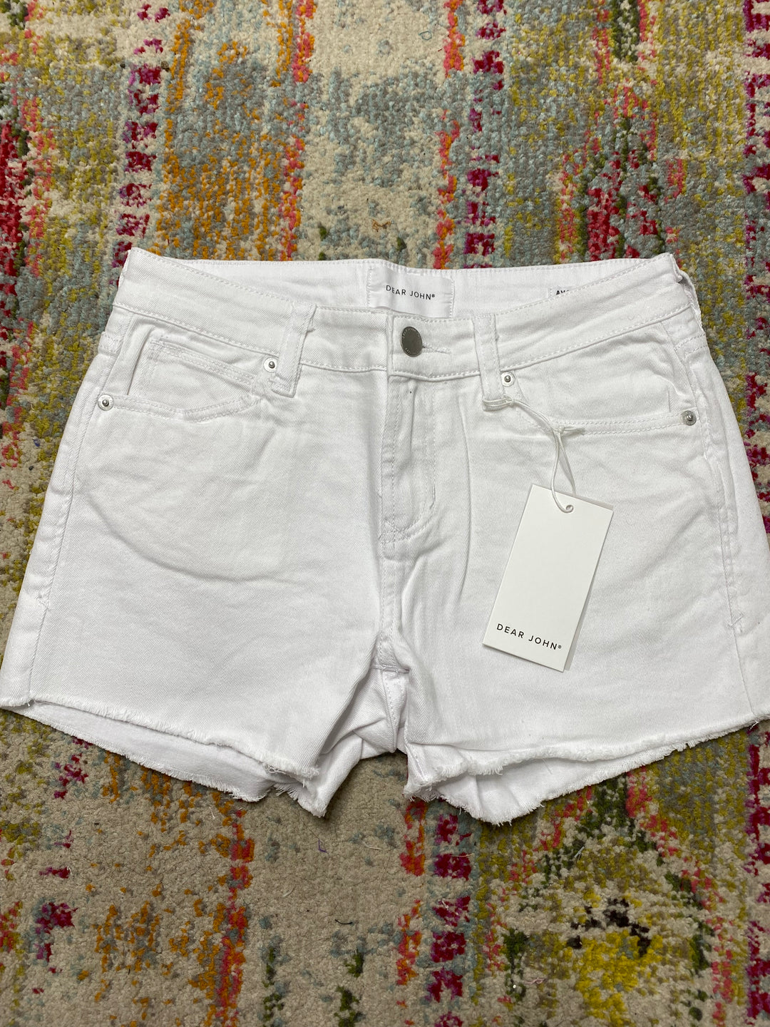 Ava {White} Shorts
