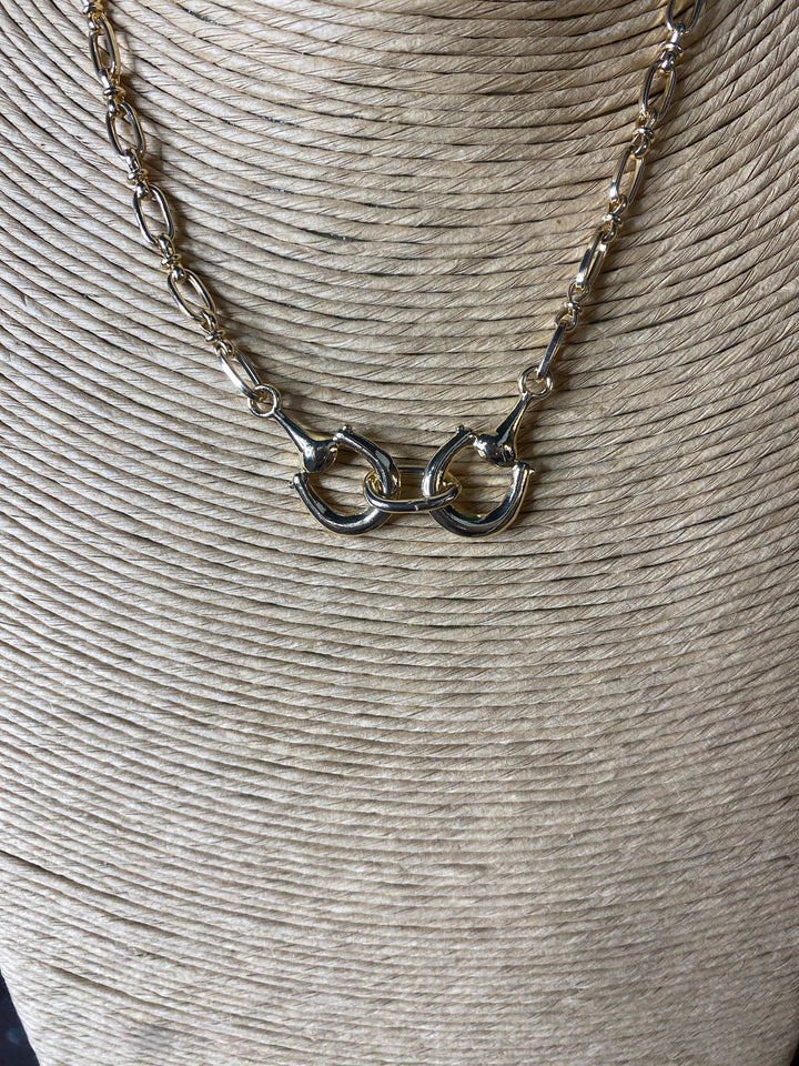 Gold Bit Necklace