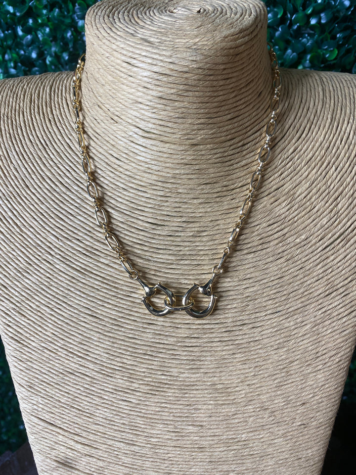 Gold Bit Necklace