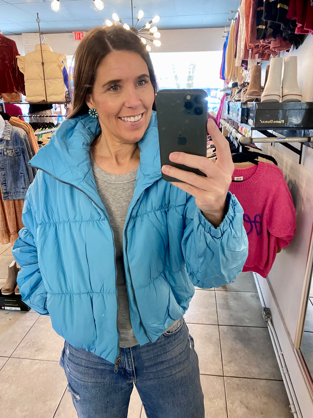 Lyla Jacket in Blue