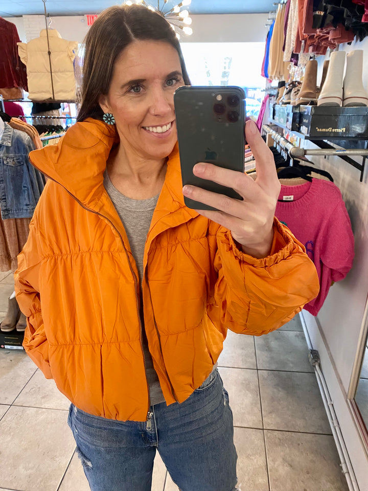 Lyla Jacket in Orange