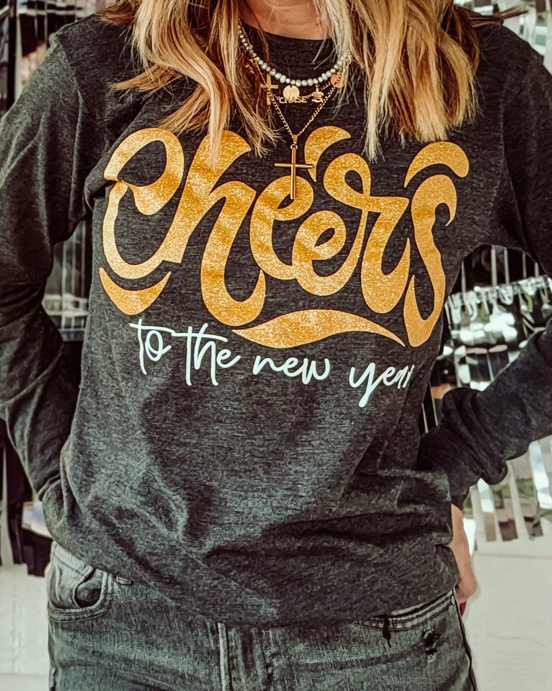 Cheers New Year Long Sleeve