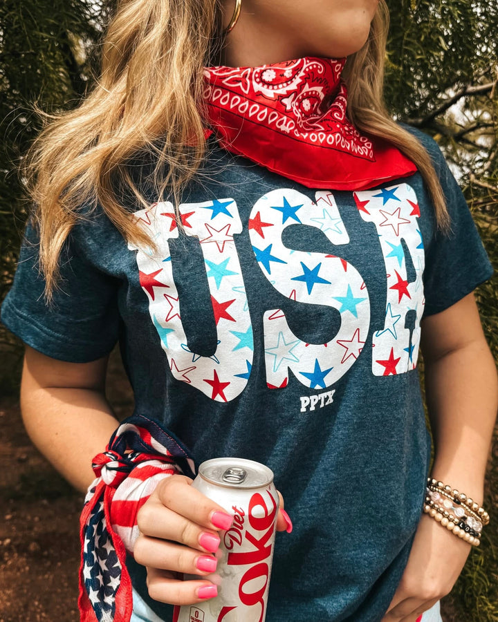 USA Star Tee