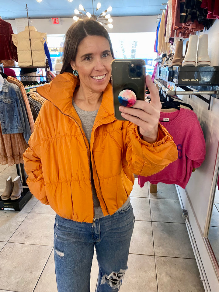 Lyla Jacket in Orange
