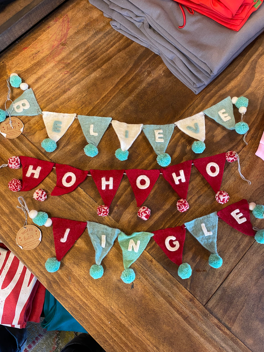Holiday Wool Garland
