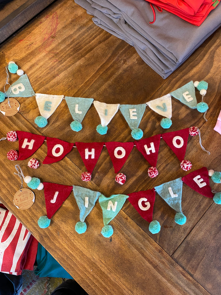 Holiday Wool Garland