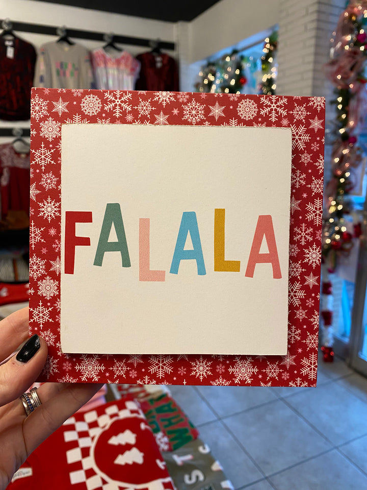 Holiday Message Block