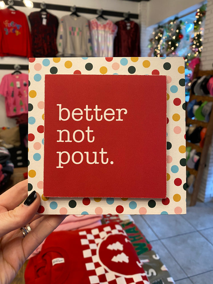 Holiday Message Block