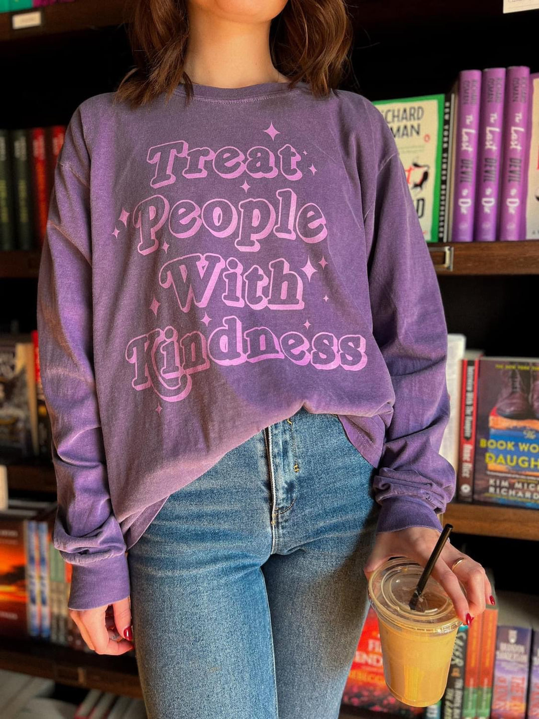 Treat People With Kindness LS Tee