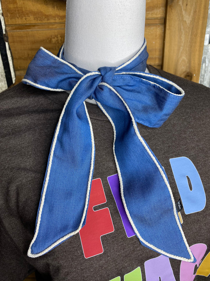 Trail Knot Denim Twilly