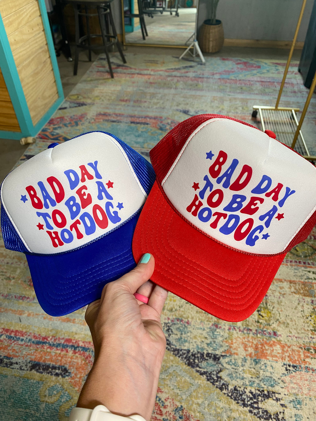 Bad Day To Be A Hot Dog Trucker Hat